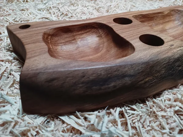 Coupelle apéro en bois de hêtre massif N°2 – Image 2