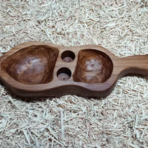 Coupelle apéro en bois de hêtre massif N°1