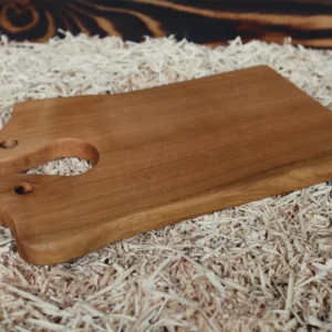 Planche à découper en bois de merisier massif N°3