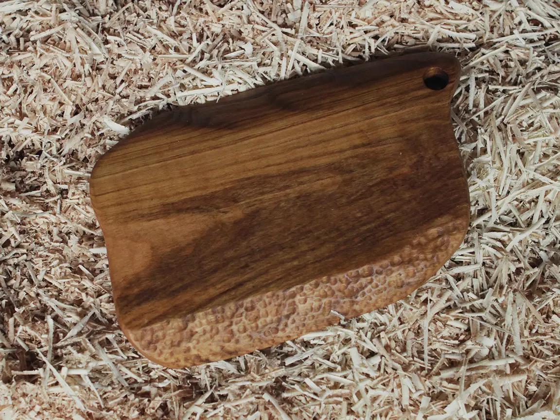 Planche à découper en bois de merisier massif N°5