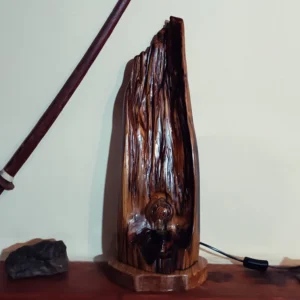 luminaire en bois