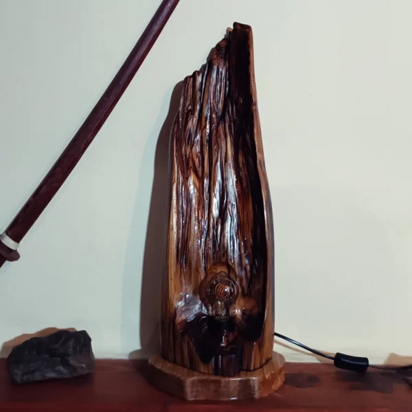 luminaire en bois